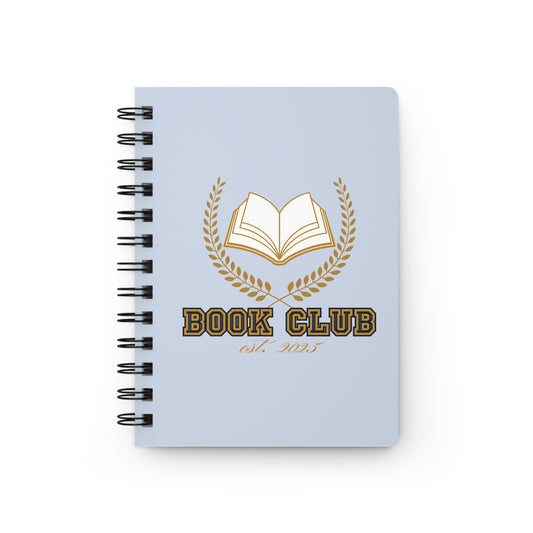 "Book Club Logo" Notebook