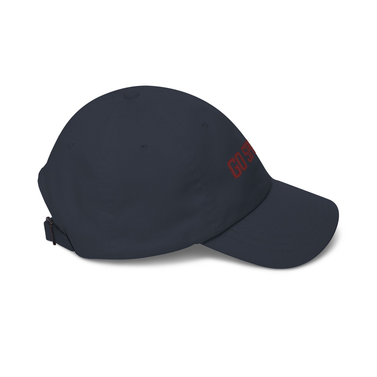 "GO SPORTS!" Embroidered Baseball Cap