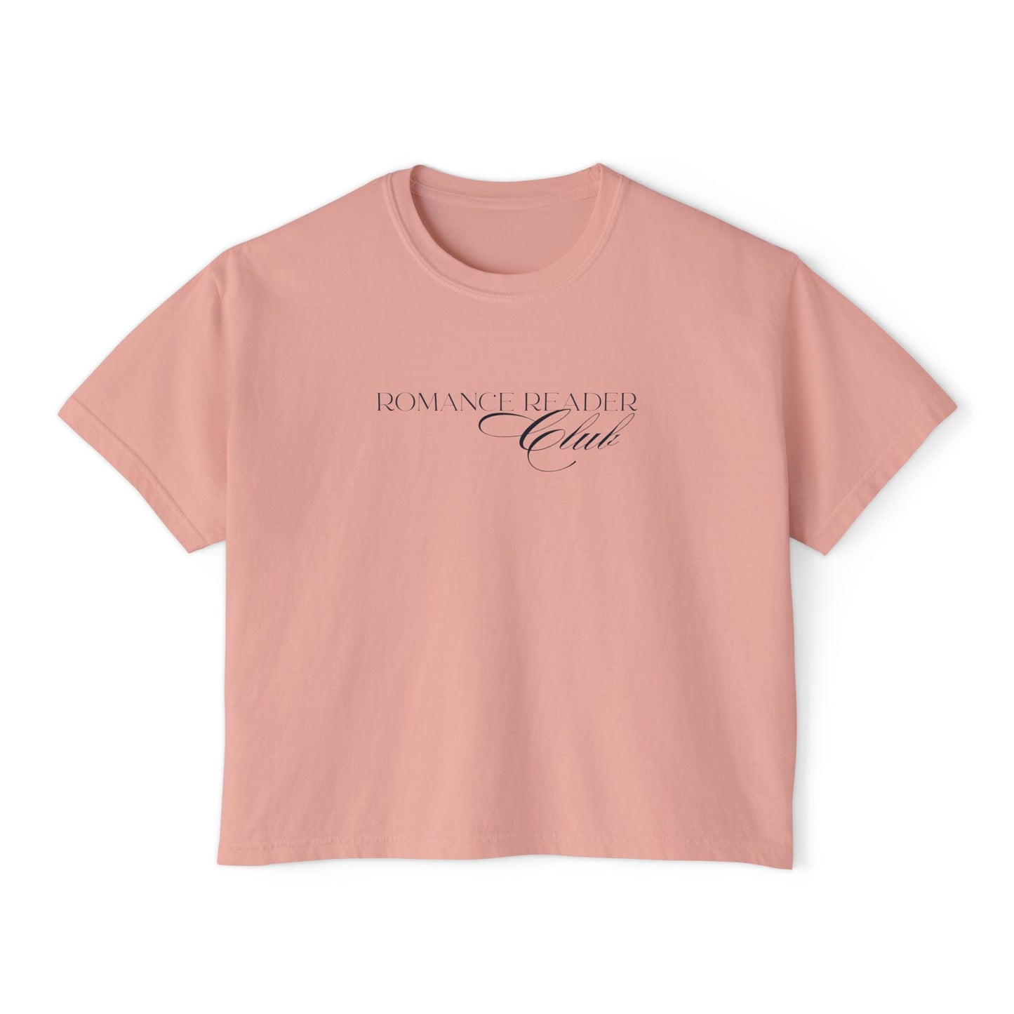 "Romance Reader Club" Cropped Tee