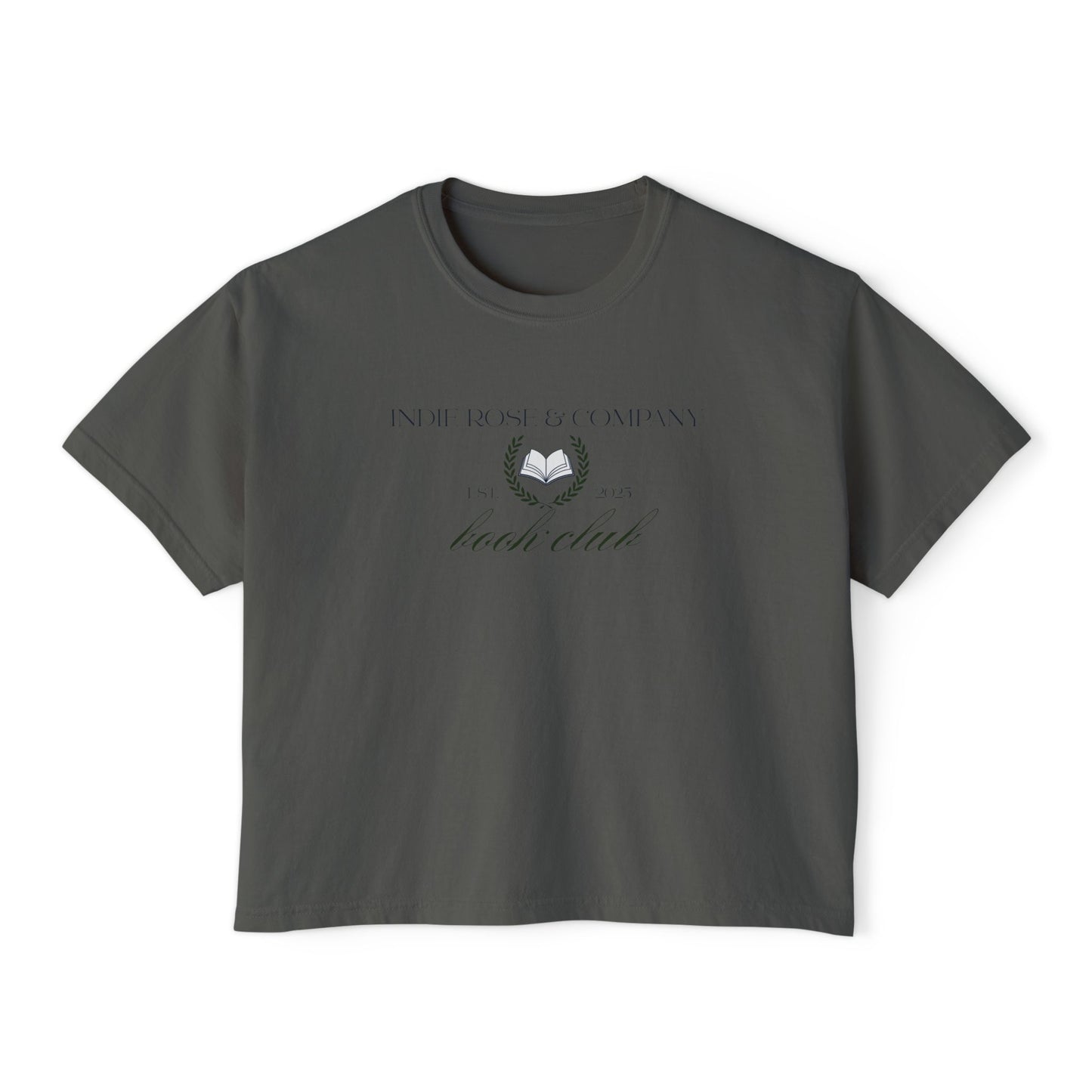 "Irc Book Club" Cropped Tee
