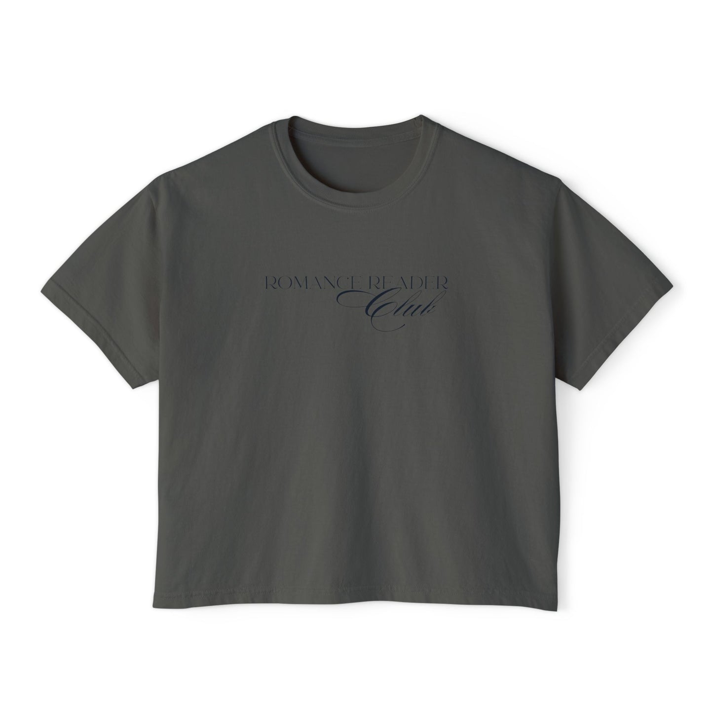 "Romance Reader Club" Cropped Tee