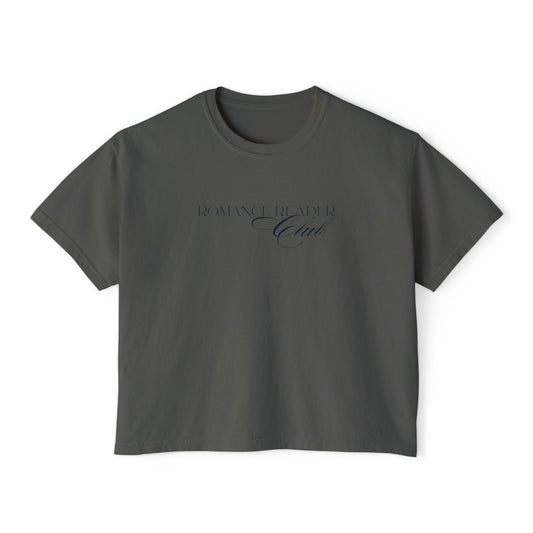 "Romance Reader Club" Cropped Tee