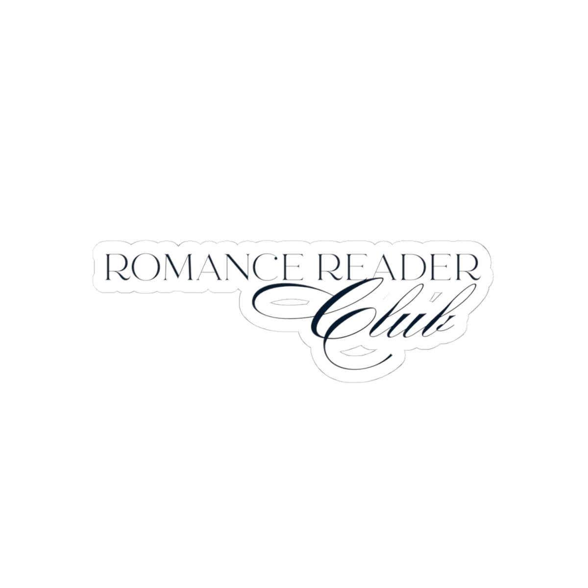 "Romance Reader Club" Sticker