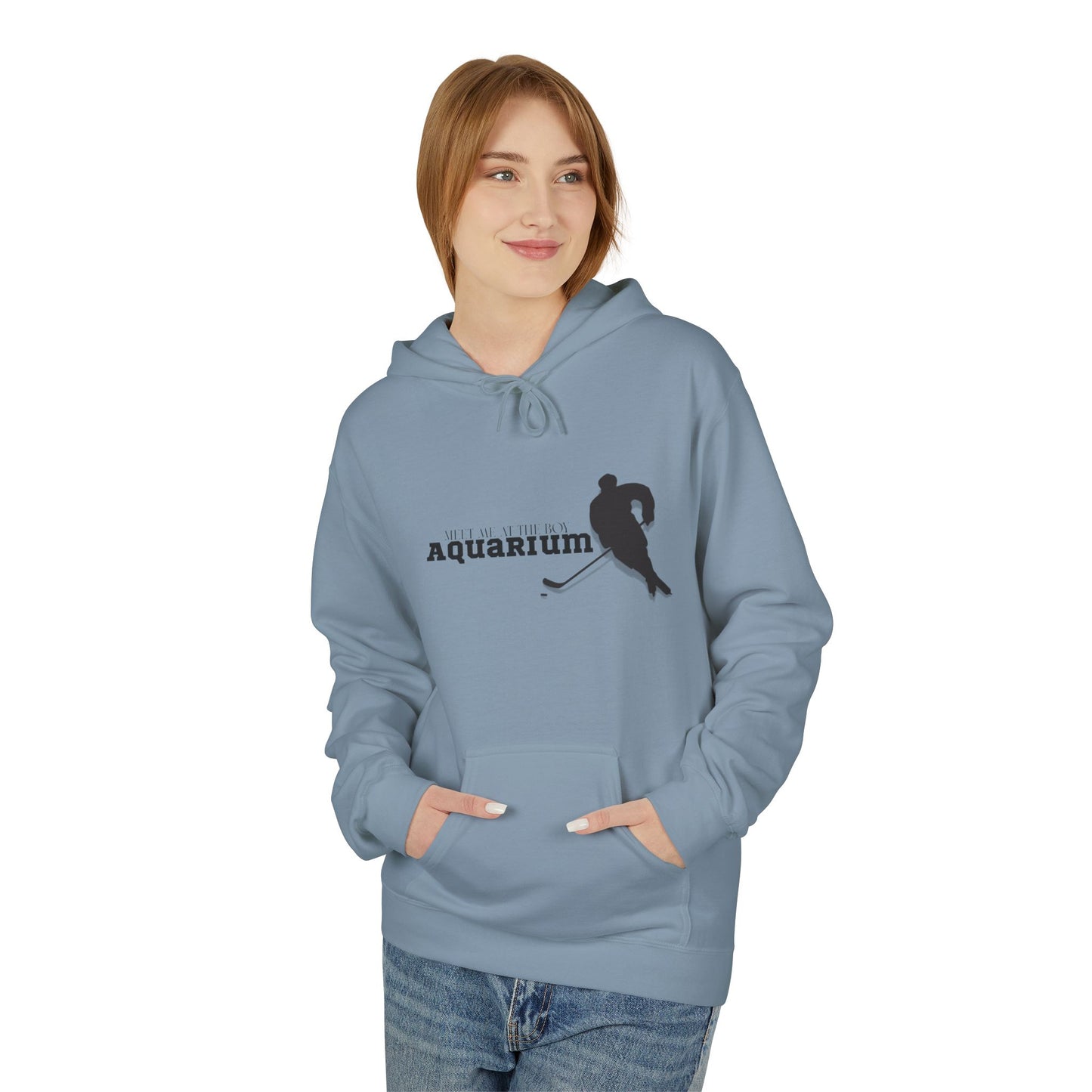 "Meet Me at the Boy Aquarium" Unisex Hoodie