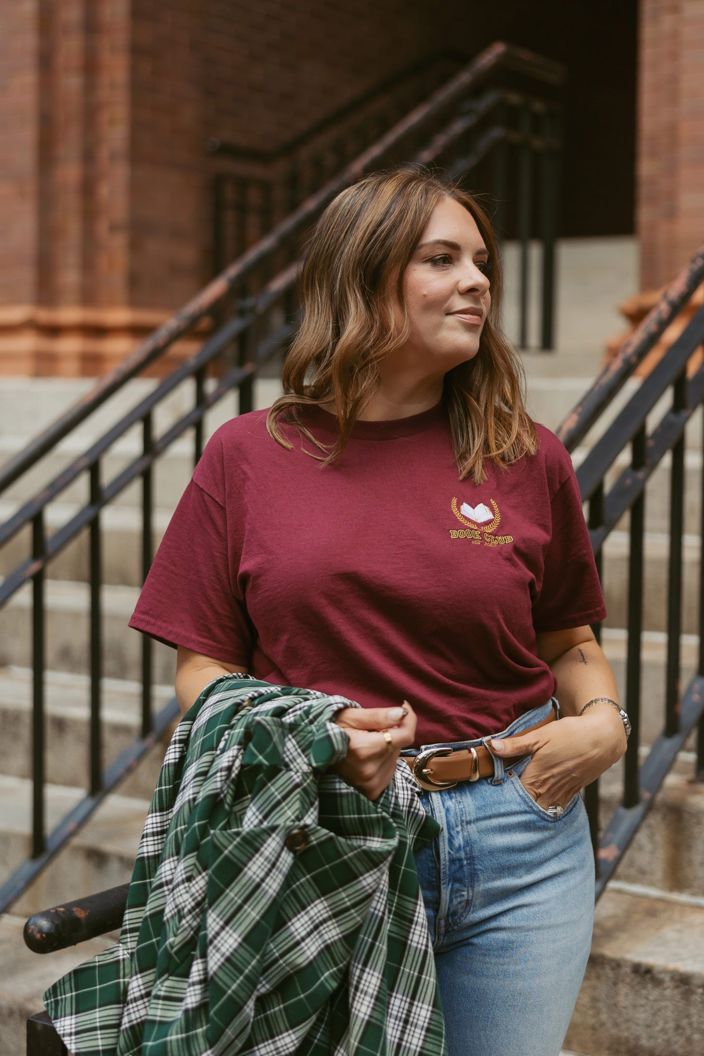 "Book Club Logo" Unisex Tee