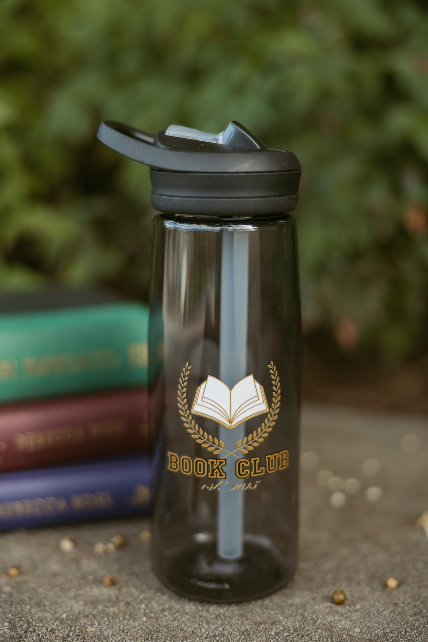 "Book Club Logo" Water Bottle