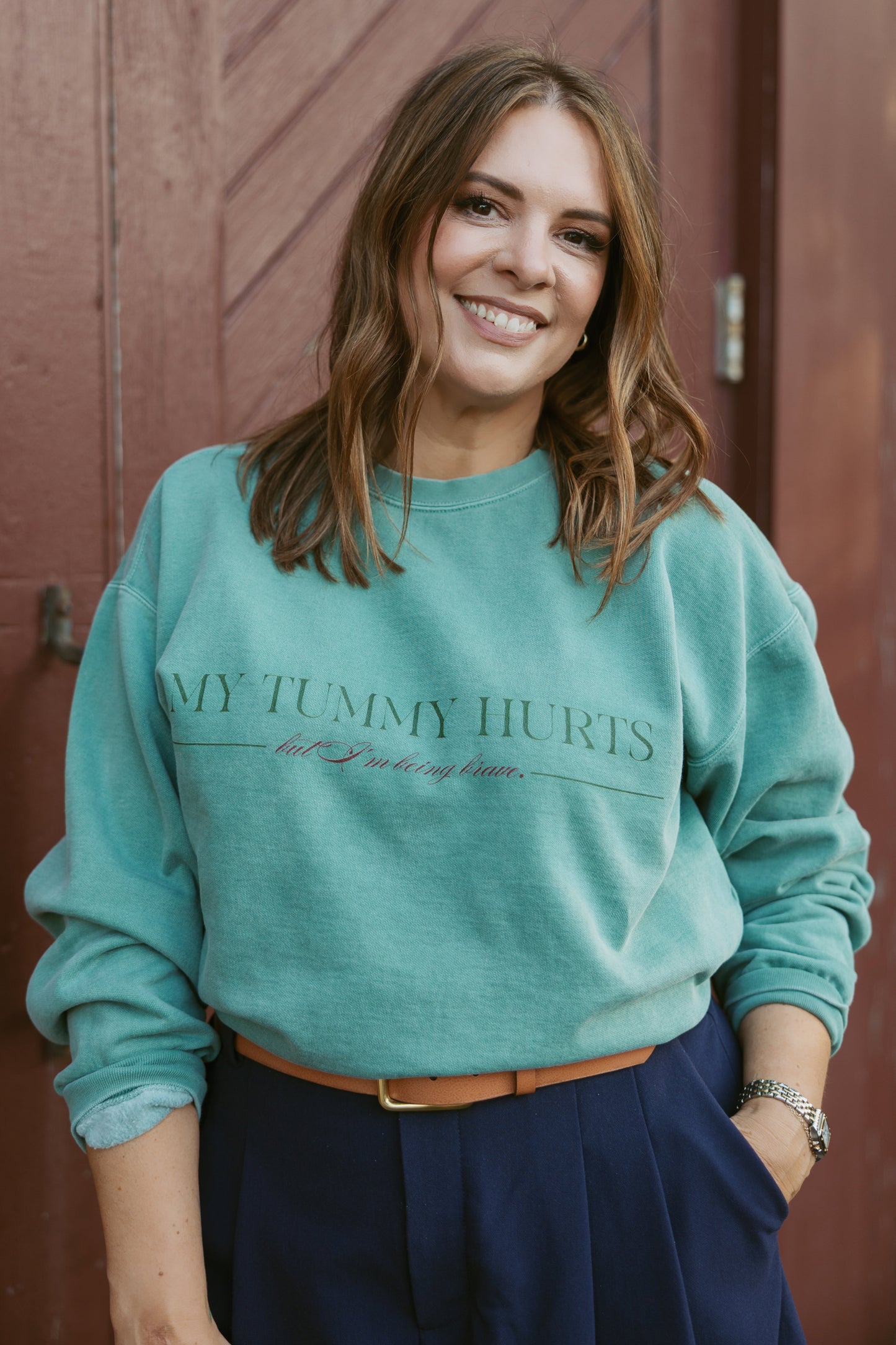 "My Tummy Hurts" Unisex Sweatshirt