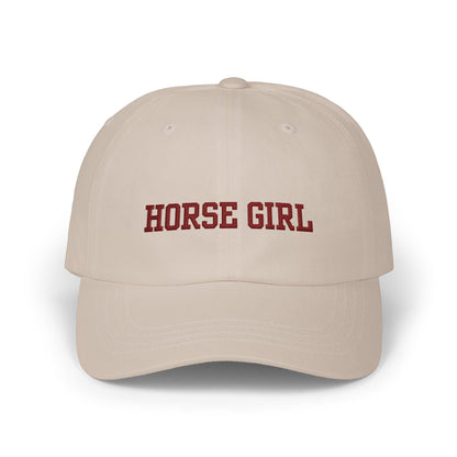 "HORSE GIRL" Embroidered Baseball Hat