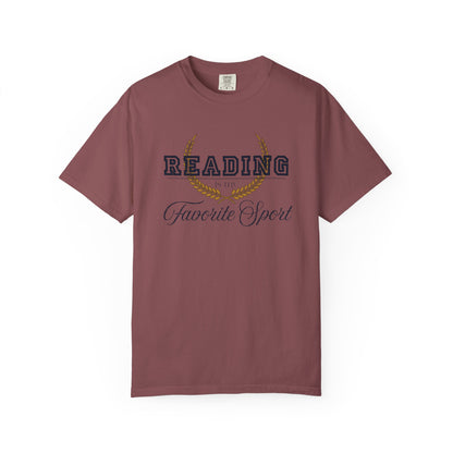 "Reading is my Favorite Sport" Unisex Tee