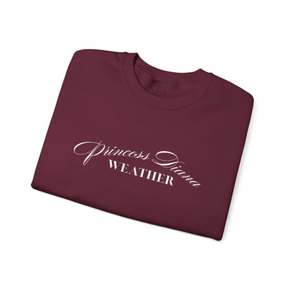 "Princess Diana Weather" Crewneck Sweatshirt