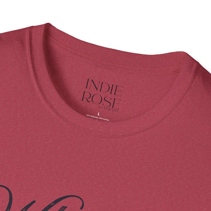Whimsy script typography T-Shirt | minimalist word art