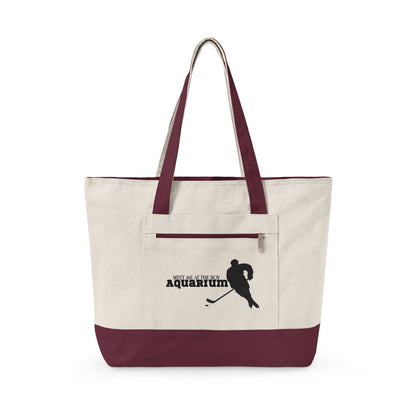 "Meet me at the Boy Aquarium" Tote