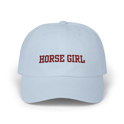 "HORSE GIRL" Embroidered Baseball Hat