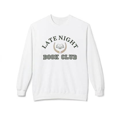 "Late Night Book Club" Unisex Sweatshirt