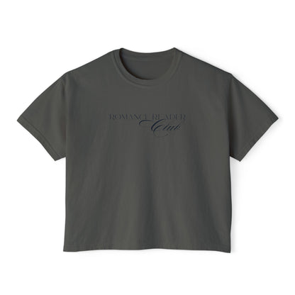 "Romance Reader Club" Cropped Tee