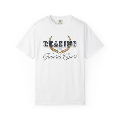 "Reading is my Favorite Sport" Unisex Tee