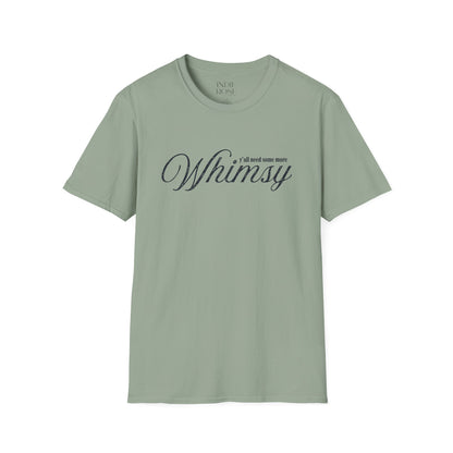 Whimsy script typography T-Shirt | minimalist word art