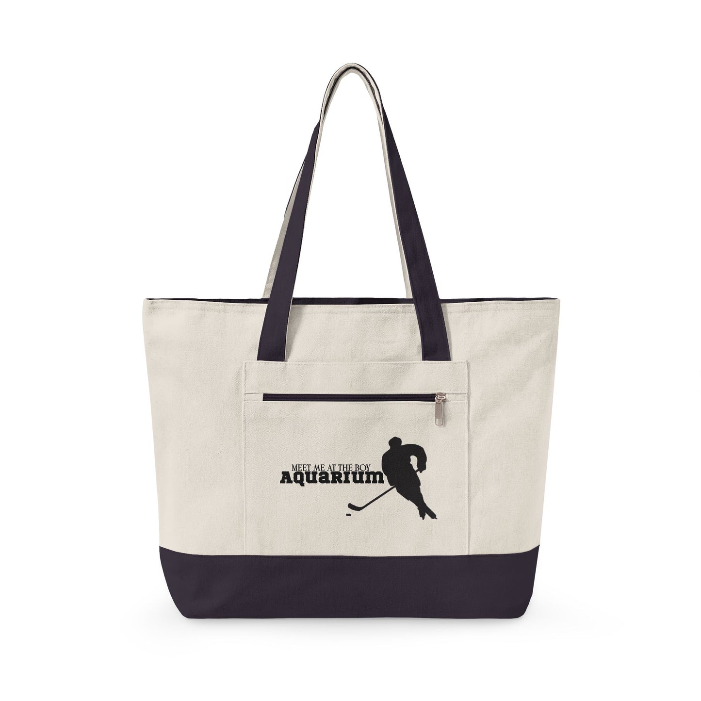 "Meet me at the Boy Aquarium" Tote