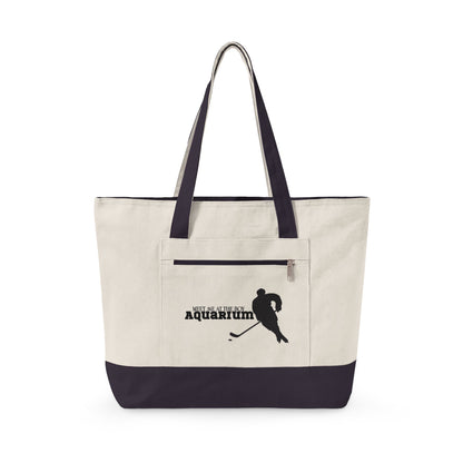 "Meet me at the Boy Aquarium" Tote