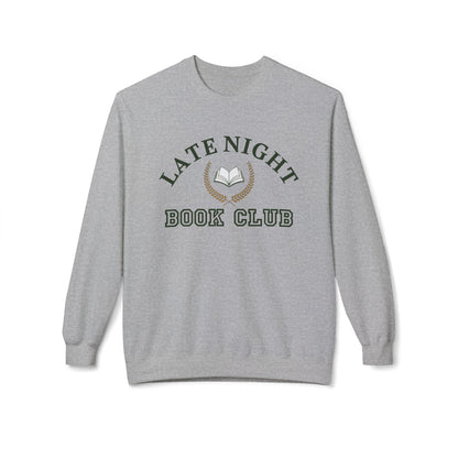 "Late Night Book Club" Unisex Sweatshirt