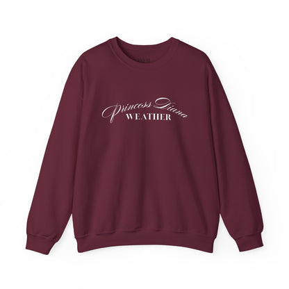 "Princess Diana Weather" Crewneck Sweatshirt