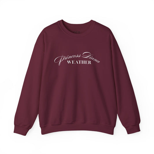 "Princess Diana Weather" Crewneck Sweatshirt