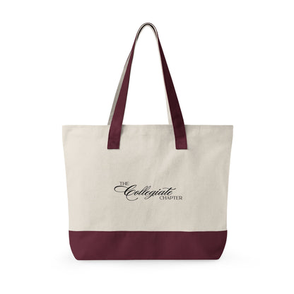 "The Collegiate Chapter"  Book Club Tote