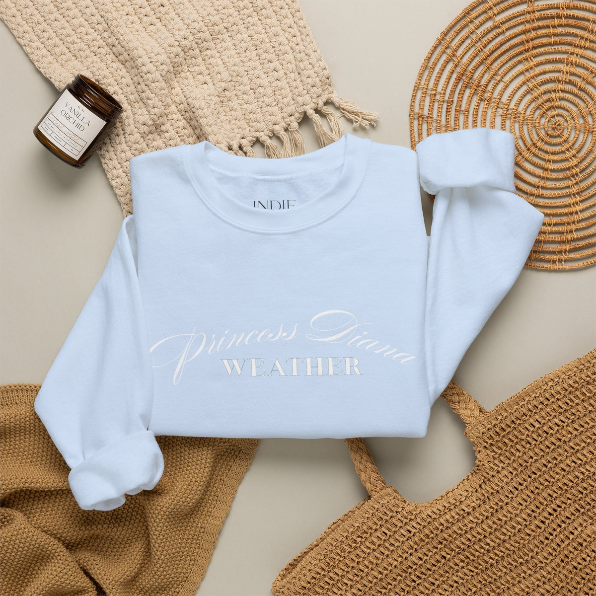 "Princess Diana Weather" Crewneck Sweatshirt