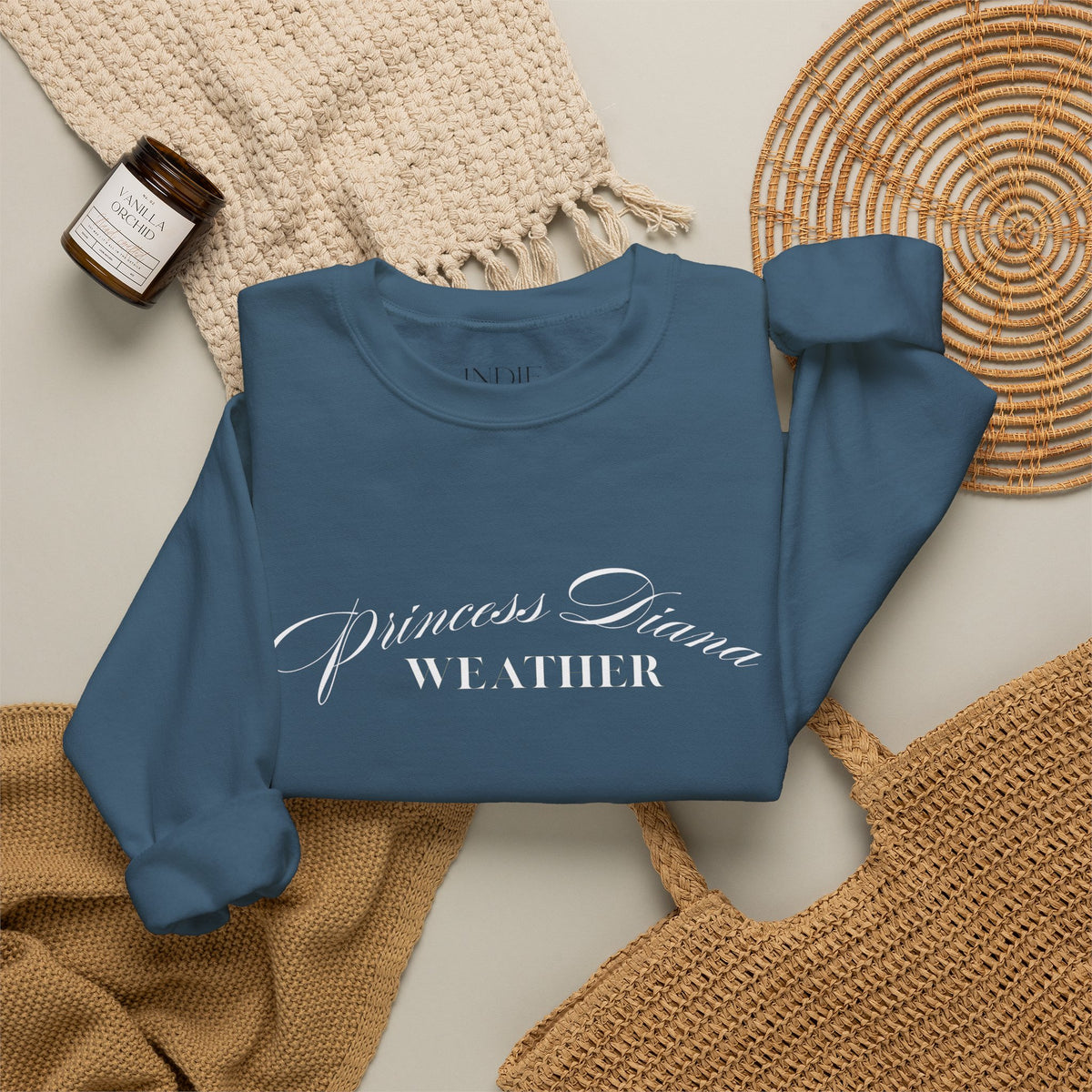 "Princess Diana Weather" Crewneck Sweatshirt