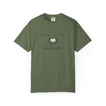 "IRC Book Club" Unisex Garment-Dyed T-shirt