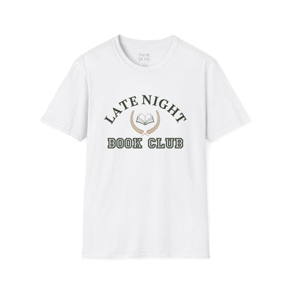 "Late Night Book Club"  Unisex T-Shirt