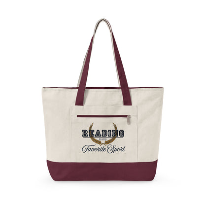 "Reading is my Favorite Sport" Tote