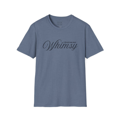 Whimsy script typography T-Shirt | minimalist word art