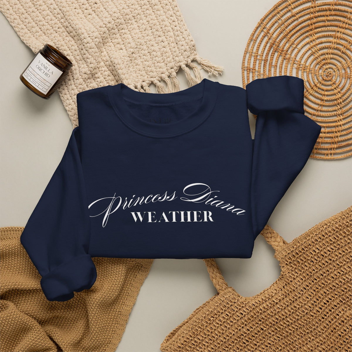 "Princess Diana Weather" Crewneck Sweatshirt