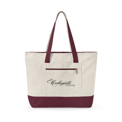 "The Collegiate Chapter"  Book Club Tote