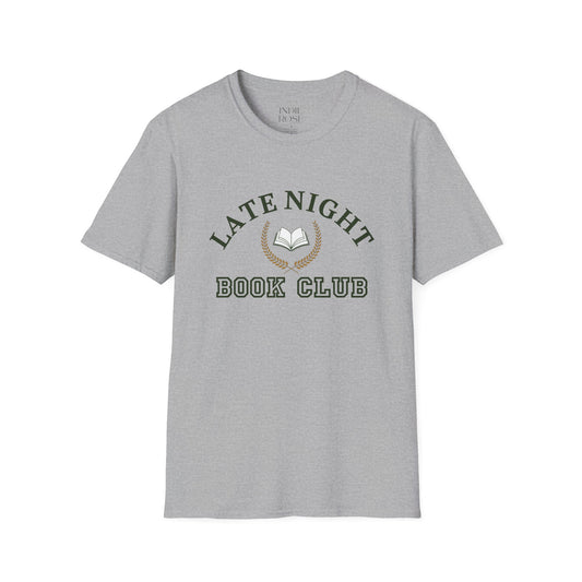 "Late Night Book Club"  Unisex T-Shirt