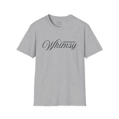Whimsy script typography T-Shirt | minimalist word art