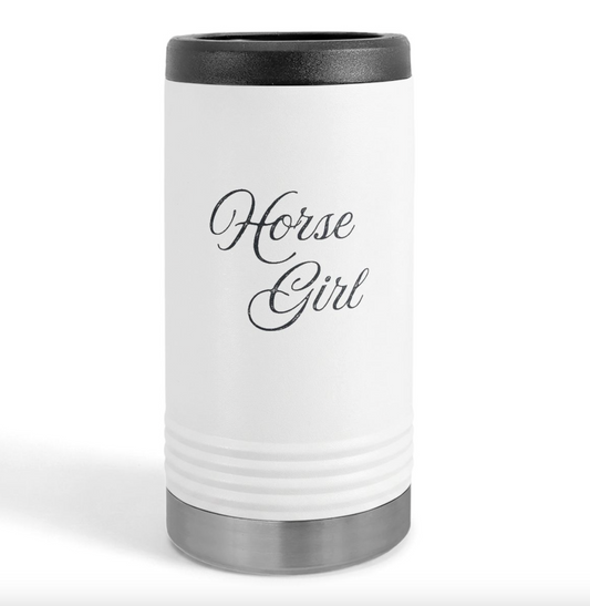 "HORSE GIRL" Slim Beverage Holder