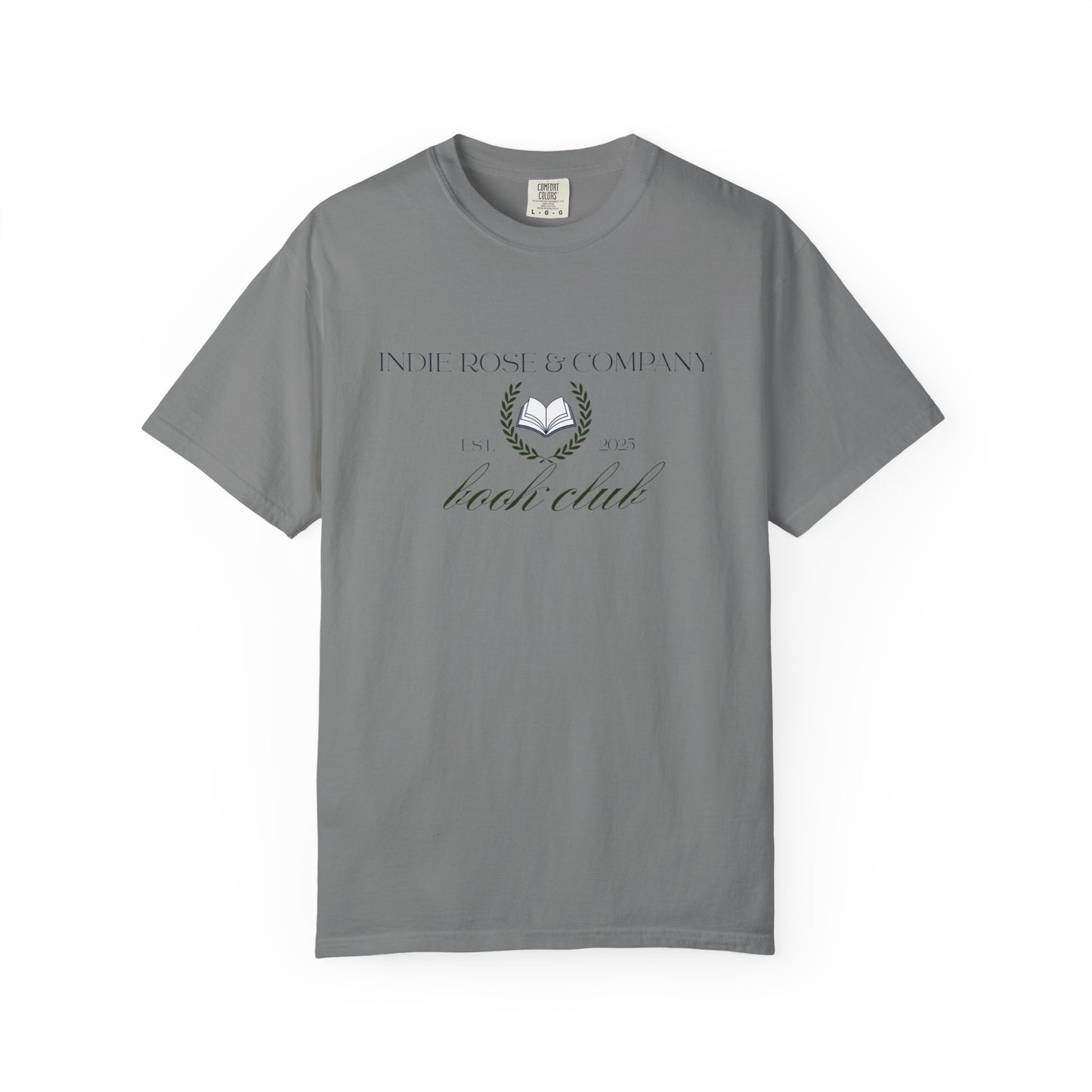"IRC Book Club" Unisex Garment-Dyed T-shirt