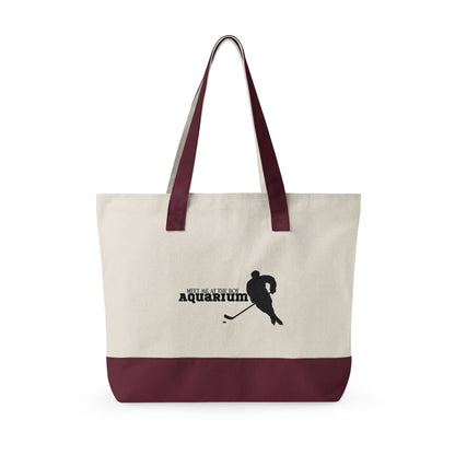 "Meet me at the Boy Aquarium" Tote