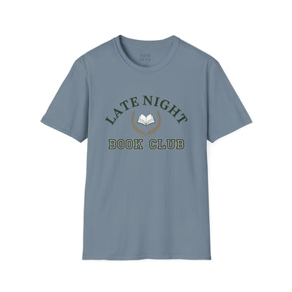"Late Night Book Club"  Unisex T-Shirt