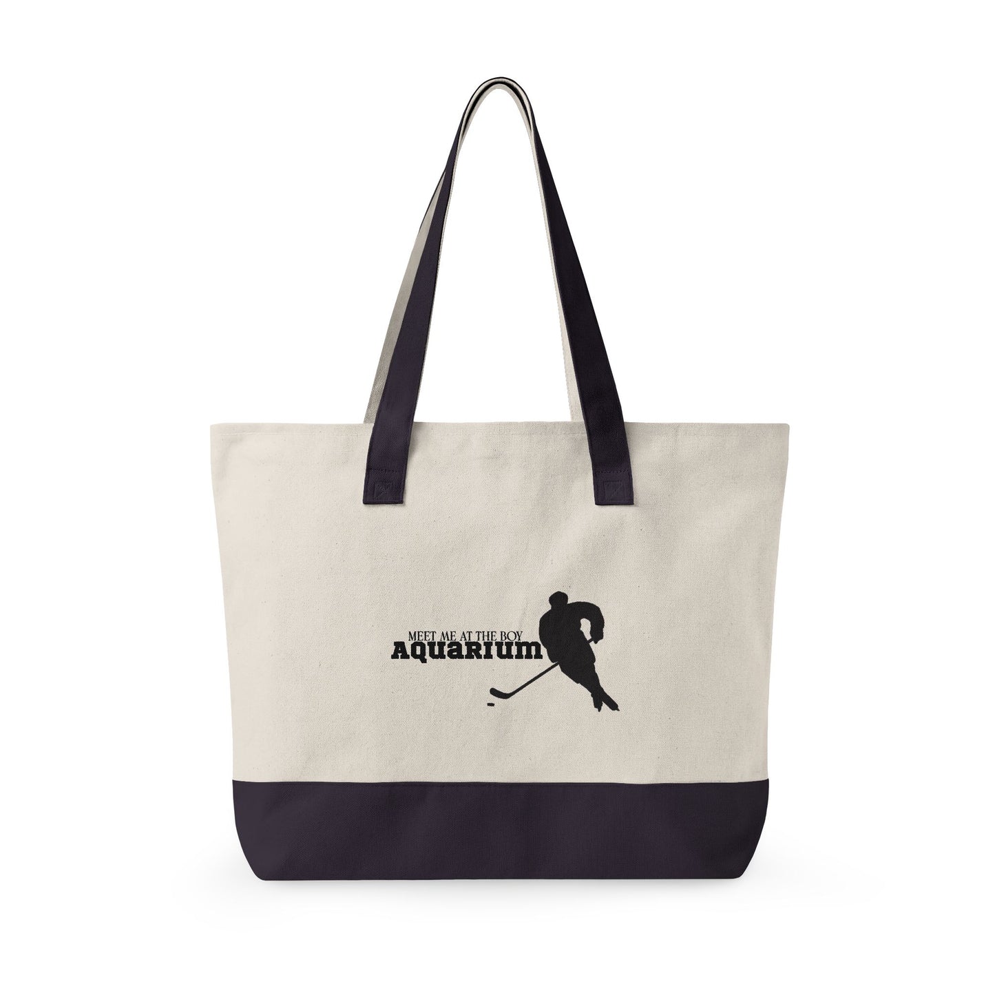 "Meet me at the Boy Aquarium" Tote