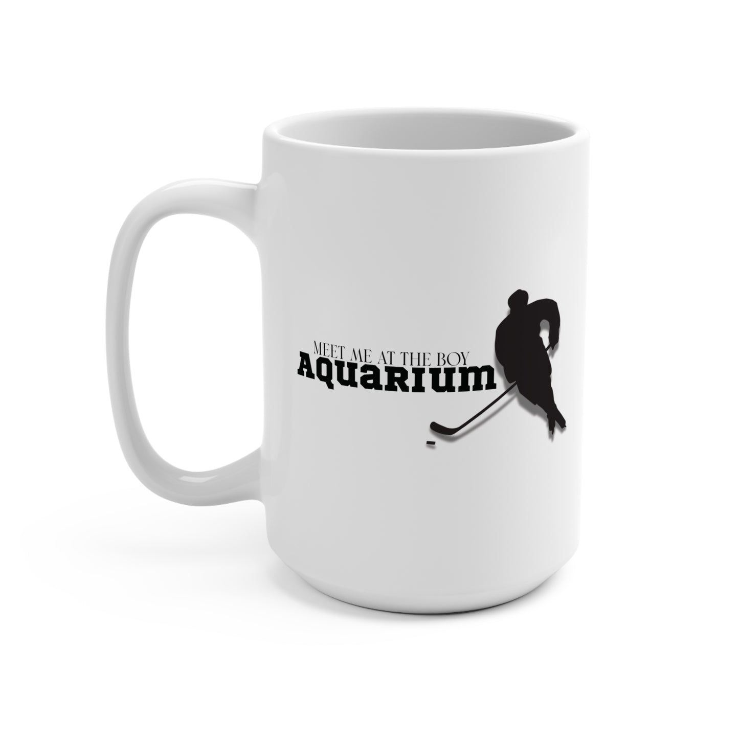 "Meet Me at the Boy Aquarium" Mug