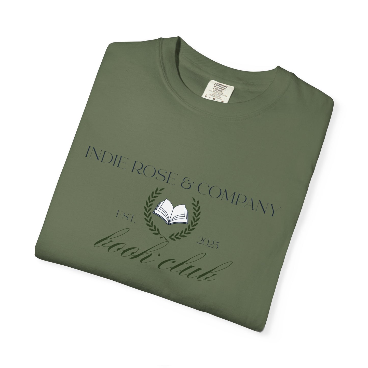 "IRC Book Club" Unisex Garment-Dyed T-shirt