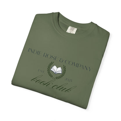 "IRC Book Club" Unisex Garment-Dyed T-shirt