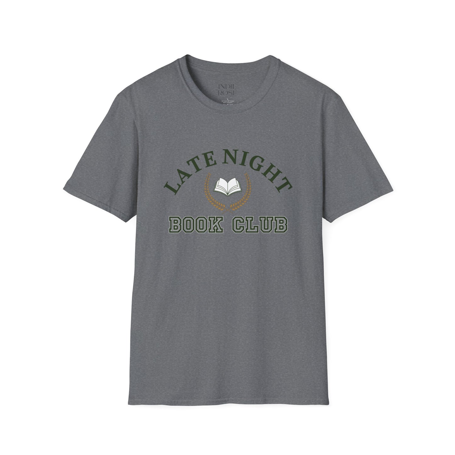 "Late Night Book Club"  Unisex T-Shirt