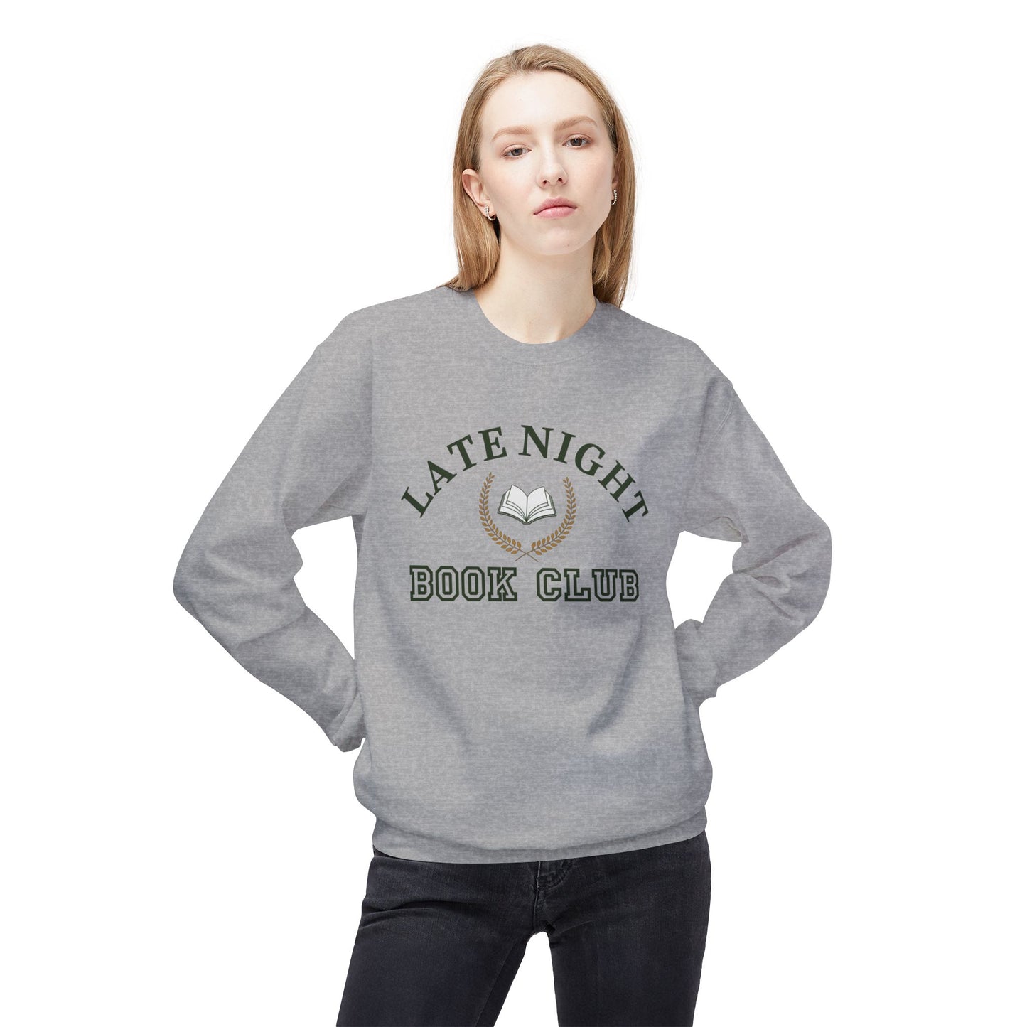 "Late Night Book Club" Unisex Sweatshirt