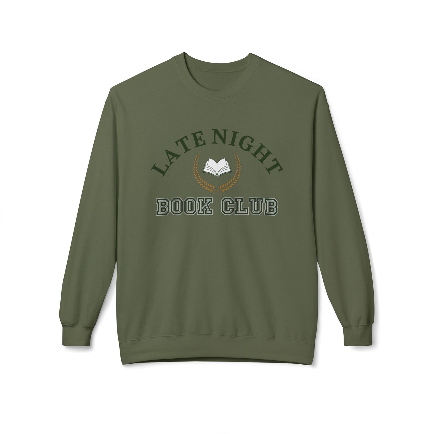 "Late Night Book Club" Unisex Sweatshirt