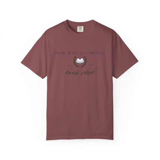 "IRC Book Club" Unisex Garment-Dyed T-shirt