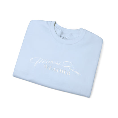 "Princess Diana Weather" Crewneck Sweatshirt
